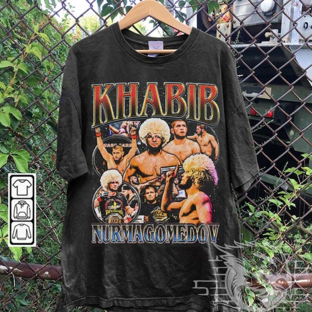 Retro Khabib Nurmagomedov Khabib Nurmagomedov Khabib Man Shirt Swe